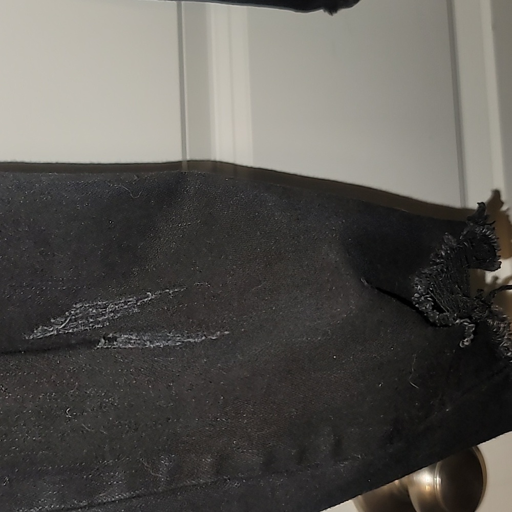 KanCan Black Jeans with Distressing - Picture 4 of 13